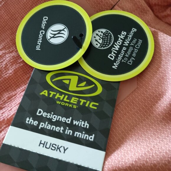 Athletic Works Boys DriWorks Tee Size 10-12H NWT Odor Control Sports - Picture 5 of 7